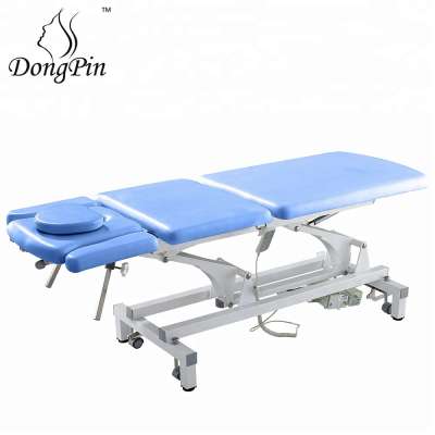 electrical equipment inclinable height adjustable automatic medical massage table massage facial bed