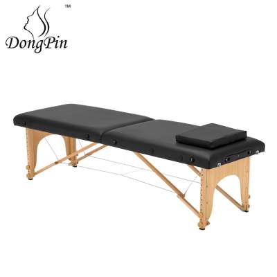 Portable Facial Folding Massage Table - Black Professional Facial Bed